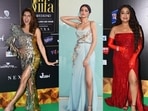 Jacqueline Fernandez, Ananya Panday, Neha Kakkar and Sara Ali Khan at IIFA Awards. (Varinder Chawla) Jacqueline Fernandez, Ananya Panday, Neha Kakkar and Sara Ali Khan at IIFA Awards. (Varinder Chawla)