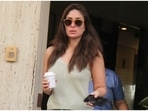 Comfort dressing in the summer season is all about mixing casual fits with effortless styling and pastel hues to beat the heat in style. And no one understands this quite like Kareena Kapoor Khan. The actor often steps out in Mumbai dressed in impeccable casual outfits that deserve a place in everyone's wardrobe. From trendy denim pieces to printed dresses to breezy kaftans, Kareena knows how to make a statement even with her off-duty style. And her recent look backs our claim.(HT Photo/Varinder Chawla)