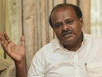 Former Karnataka chief minister and JD (S) leader HD Kumaraswamy. (AP) Former Karnataka chief minister and JD (S) leader HD Kumaraswamy. (AP)