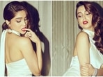 Sharvari Wagh for IIFA AWards 2022 channels inner Marilyn Monroe in ivory backless gown and bold red lips