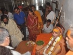 Swami Avimukteshwaranand started a fast on Saturday after he was stopped from going to Gyanvapi complex. Swami Avimukteshwaranand started a fast on Saturday after he was stopped from going to Gyanvapi complex.