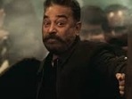 Kamal Haasan in a still from Vikram. Kamal Haasan in a still from Vikram.