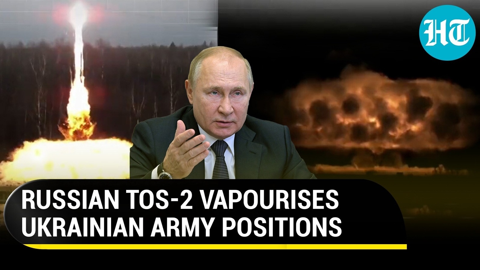 Putin's Men Unleash TOS-2 Thermobaric Rockets; Brutal Bombardment On ...