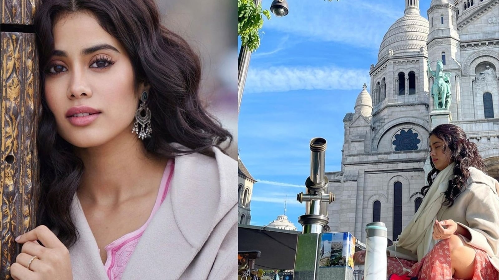 Janhvi Kapoor méditant devant l’église française, Sœur Anchola souffre de FOMO