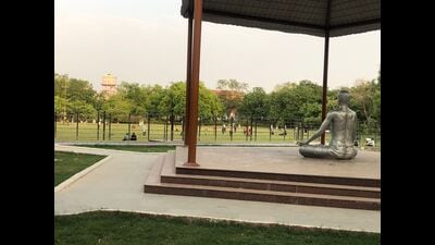 The Paliwal Park in Agra (HT Photo) The Paliwal Park in Agra (HT Photo)
