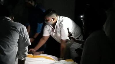 Doctors at the biggest government hospital in Rohtas district of Bihar had to treat critical patients with light from their smart phone torches on Friday night due to a sudden power outage. (SCREENGRAB.)