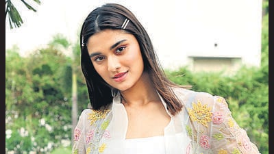 Saiee Manjrekar on her visit to Lucknow (Suraj Kumar/HT) Saiee Manjrekar on her visit to Lucknow (Suraj Kumar/HT)