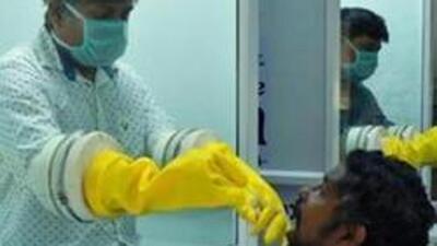 Kerala on Saturday reported 1,544 new Covid-19 cases which took the number of active patients in the state to 7,972, prompting state health minister Veena George to call a high-level meeting to assess the situation. (ANI)