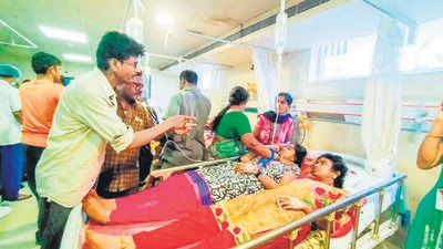 The Andhra Pradesh government on Saturday constituted a committee to ascertain the cause of the gas leak incident at a laboratory in Vishakhapatnam in which 178 workers fell ill, industries minister Gudivada Amarnath said. (PTI) The Andhra Pradesh government on Saturday constituted a committee to ascertain the cause of the gas leak incident at a laboratory in Vishakhapatnam in which 178 workers fell ill, industries minister Gudivada Amarnath said. (PTI)