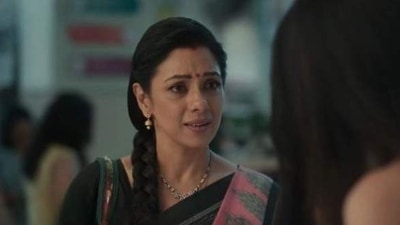 A still from Anupamaa. A still from Anupamaa.