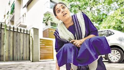 Green pavers allow water to percolate into the ground. (Sanchit Khanna/HT)