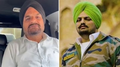 Sidhu Moose Wala's father shared a video message. Sidhu Moose Wala's father shared a video message.