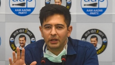 AAP leader and former Rajinder Nagar MLA Raghav Chadha, whose nomination to Rajya Sabha necessitated the upcoming byelections. (HT File Photo) AAP leader and former Rajinder Nagar MLA Raghav Chadha, whose nomination to Rajya Sabha necessitated the upcoming byelections. (HT File Photo)