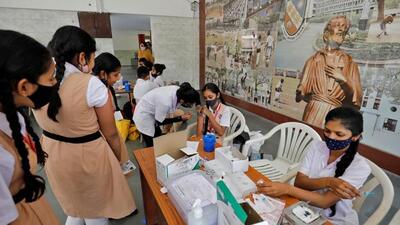 So far, 51.7 million doses of Corbevax have been administered to children across the country (FILE)
