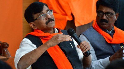 Shiv Sena leader Sanjay Raut. (HT PHOTO) (HT_PRINT) Shiv Sena leader Sanjay Raut. (HT PHOTO) (HT_PRINT)