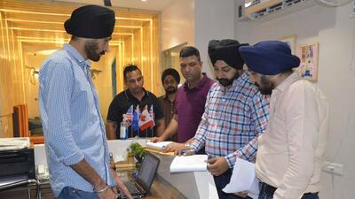 The owners of nine coaching centres were issued notices under sections of the Punjab Fire Safety Measures and Prevention and Control of Fire Act. (Harvinder Singh/HT)