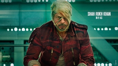 Shah Rukh Khan in Jawan. Shah Rukh Khan in Jawan.