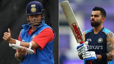 Sachin Tendulkar and Virat Kohli (Getty Images) Sachin Tendulkar and Virat Kohli (Getty Images)