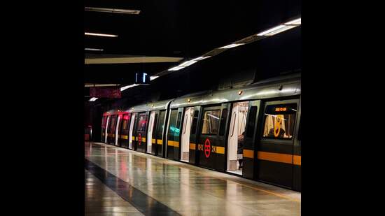 The sexual harassment incident took place at the Jorbagh Delhi Metro Station, which falls on the yellow line. (Photo: Facebook (For representational purposes only))