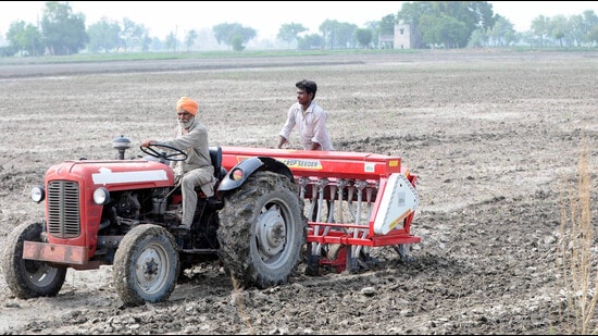 The farmers were told that direct seeding is a cost effective and environment friendly method of growing rice. (Representative image)