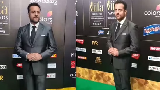 Fardeen Khan at IIFA Awards.&nbsp;