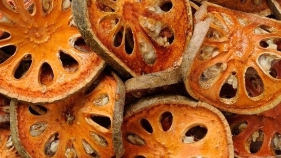 Bel (Wood Apple): Including bel fruit in your toddler's summer diet is beneficial. It's a good source of vitamin A, C, and B complex, mineral, potassium and magnesium. It is also the best fruit for all digestive issues because of its anti-bacterial and anti-parasitic properties. It also has laxative properties to prevent constipation. Its iron and vitamin C content prevents anemia and boosts immunity. This fruit can be given to toddlers in the form of fresh juice or its pulp, bel panna.(Pinterest)