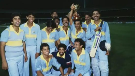 File photo of India's World Series-winning team(Twitter)