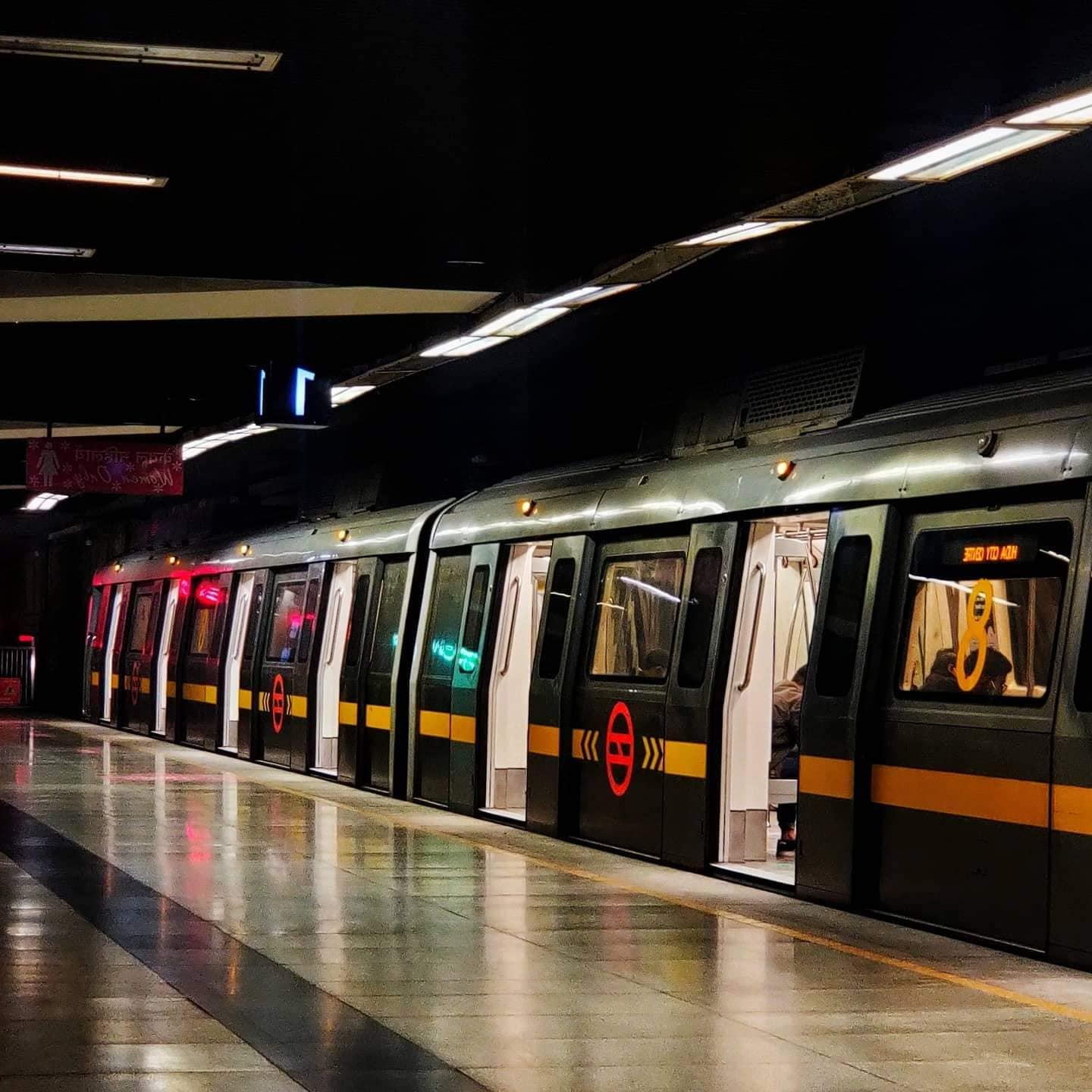 The sexual harassment incident took place at the Jorbagh Delhi Metro Station, which falls on the yellow line. (Photo: Facebook (For representational purposes only))