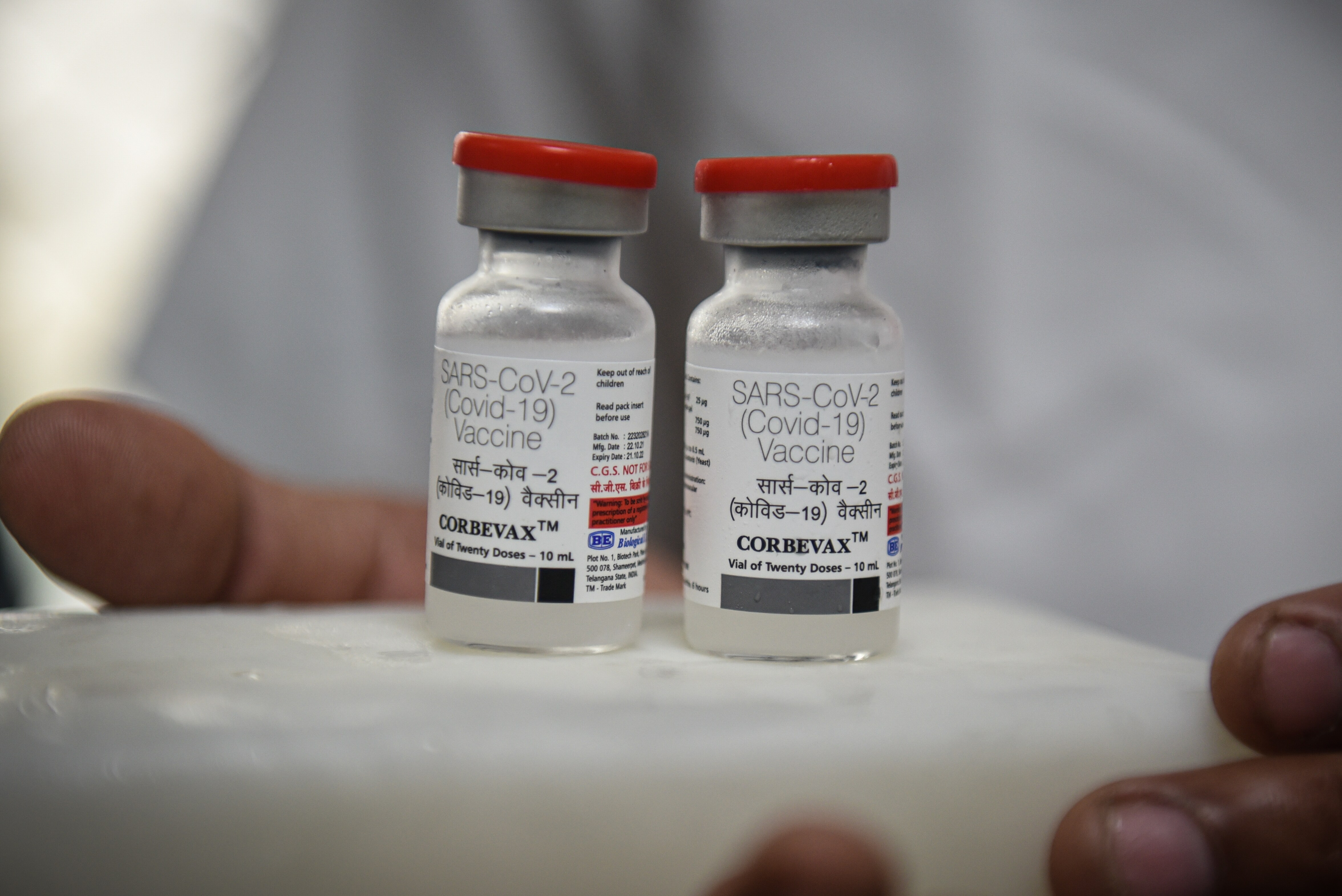Corbevax is currently being used as a vaccine against Covid-19 for children aged 12-18 after it received DCGI nod in February this year. (Photo by Sanchit Khanna/Hindustan Times)