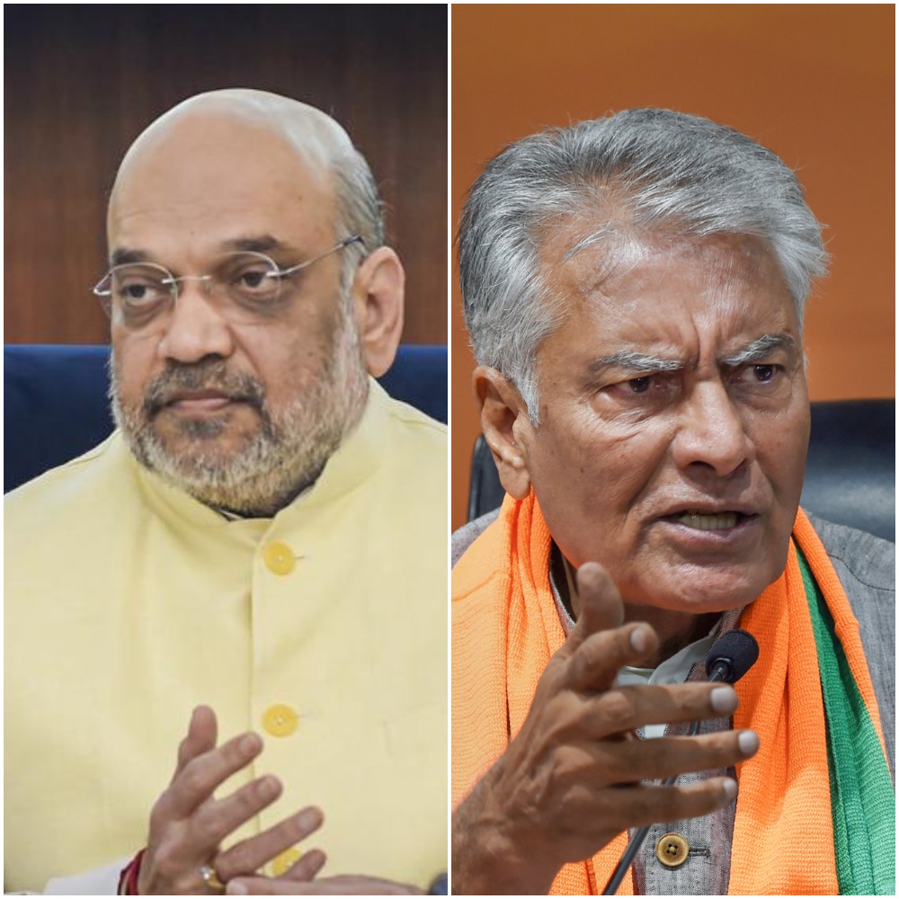 Amit Shah's meeting with Sunil Jakhar comes weeks after the latter quit the Congress on May 14. Amit Shah's meeting with Sunil Jakhar comes weeks after the latter quit the Congress on May 14.