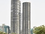 A view of Supertech Twin Tower, at Sector 93A, in Noida, India, on Saturday, May 14, 2022. (Photo by Sunil Ghosh / Hindustan Times) A view of Supertech Twin Tower, at Sector 93A, in Noida, India, on Saturday, May 14, 2022. (Photo by Sunil Ghosh / Hindustan Times)