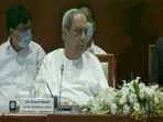 Odisha chief minister Naveen Patnaik at the swearing-in of new ministers in his cabinet.(ANI) Odisha chief minister Naveen Patnaik at the swearing-in of new ministers in his cabinet.(ANI)