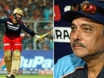 Dinesh Karthik and Ravi Shastri&nbsp;