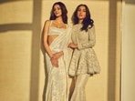 Sara Ali Khan and Ananya Panday in Abu Dhabi. Sara Ali Khan and Ananya Panday in Abu Dhabi.