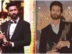 Vicky Kaushal and Shahid Kapoor were among the long list of celebrities who attended the IIFA (International Indian Film Academy) Awards 2022 in Abu Dhabi last night. The two stars arrived at the star-studded event dressed in black tuxedos. They walked the green carpet looking dapper in their outfits and served suave classiness. While Vicky chose an elegant version of the black pantsuit, Shahid incorporated his quirky style into his green carpet look. Scroll ahead to see both Vicky and Shahid's looks. Don't forget to take style tips from the two actors for the next black-tie event you attend.(Instagram)