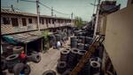 Traders have to stock tyres on lanes due to paucity of space within shops in Sanjay Gandhi Transport Nagar. (Raj K Raj/HT Photo) Traders have to stock tyres on lanes due to paucity of space within shops in Sanjay Gandhi Transport Nagar. (Raj K Raj/HT Photo)