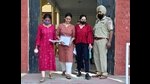 Students leaving a UPSC exam centre in Ludhiana on Sunday. (Harvinder Singh/HT) Students leaving a UPSC exam centre in Ludhiana on Sunday. (Harvinder Singh/HT)