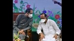 The MVA coalition has fielded four candidates, while BJP has put up three candidates for the RS elections, slated to be held on June 10. (Anshuman Poyrekar/ Hindustan Times) The MVA coalition has fielded four candidates, while BJP has put up three candidates for the RS elections, slated to be held on June 10. (Anshuman Poyrekar/ Hindustan Times)