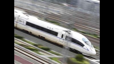 The Maharashtra Rail Infrastructure Development Corporation Limited (MRIDCL) has submitted a revised railway track alignment plan for the proposed Pune-Nashik high-speed train in Khed tehsil (REPRESENTATIOVE IMAGE) The Maharashtra Rail Infrastructure Development Corporation Limited (MRIDCL) has submitted a revised railway track alignment plan for the proposed Pune-Nashik high-speed train in Khed tehsil (REPRESENTATIOVE IMAGE)