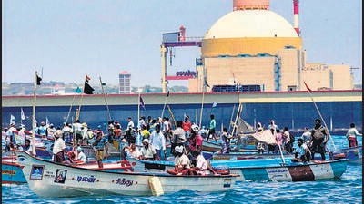In the small fishing hamlet of Idinthakarai in Tamil Nadu’s southern district of Tirunelveli, people continue to live with the trauma of the police action they faced during the protests against the Kudankulam Nuclear Power Plant in 2012 (Agencies file) In the small fishing hamlet of Idinthakarai in Tamil Nadu’s southern district of Tirunelveli, people continue to live with the trauma of the police action they faced during the protests against the Kudankulam Nuclear Power Plant in 2012 (Agencies file)