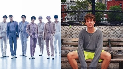 Charlie Puth will collaborate with BTS members RM, Jin, Suga, J-Hope, Jimin, V and Jungkook.