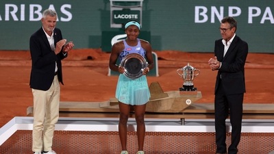 Gauff was the youngest French Open finalist since Kim Clijsters in 2001 (AFP) Gauff was the youngest French Open finalist since Kim Clijsters in 2001 (AFP)