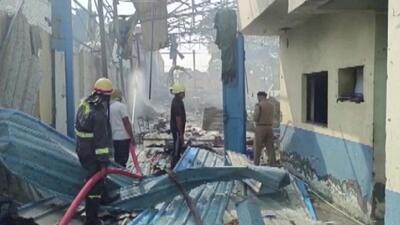 The operator and owner of a Hapur chemical factory were arrested on Sunday, a day after a boiler blast in the unit killed 12 people, police said. (via REUTERS)
