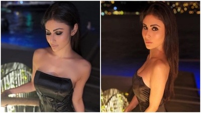 Mouni Roy casts a spell in black corset evening gown during Turkey holiday, it costs ₹3k: Check out photos (Instagram) Mouni Roy casts a spell in black corset evening gown during Turkey holiday, it costs ₹3k: Check out photos (Instagram)