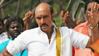 Sathyaraj in Chennai Express. Sathyaraj in Chennai Express.