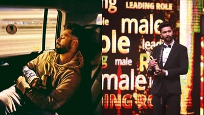 Vicky Kaushal at IIFA 2020. Vicky Kaushal at IIFA 2020.