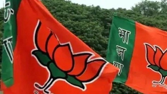 The BJP has distanced itself from the comments made by spokesperson Nupur Sharma on a television channel that were against Prophet Muhammad, the founder of Islam. (HT PHOTO.)