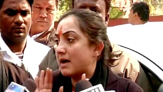 BJP leader Nupur Sharma.&nbsp;(ANI file)