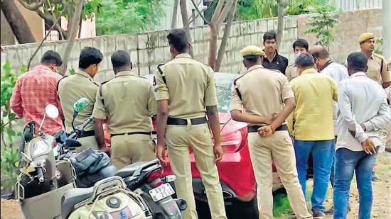 A juvenile was arrested by Hyderabad police on Sunday, the fourth person to be apprehended in connection with the last week’s alleged gang rape of a teenage girl in Telangana’s capital city. (ANI) A juvenile was arrested by Hyderabad police on Sunday, the fourth person to be apprehended in connection with the last week’s alleged gang rape of a teenage girl in Telangana’s capital city. (ANI)