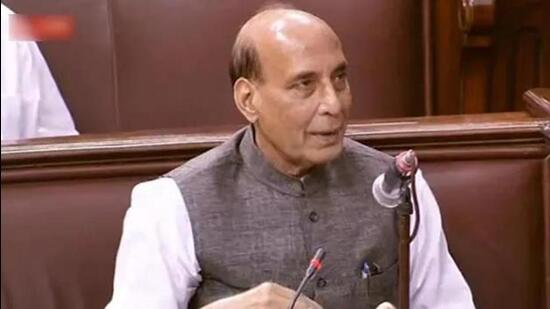 Defence minister Rajnath Singh will undertake a three-day visit to Vietnam on June 8 for talks with his Vietnamese counterpart General Phan Van Giang to strengthen bilateral defence cooperation between the two countries. (HT PHOTO.) Defence minister Rajnath Singh will undertake a three-day visit to Vietnam on June 8 for talks with his Vietnamese counterpart General Phan Van Giang to strengthen bilateral defence cooperation between the two countries. (HT PHOTO.)